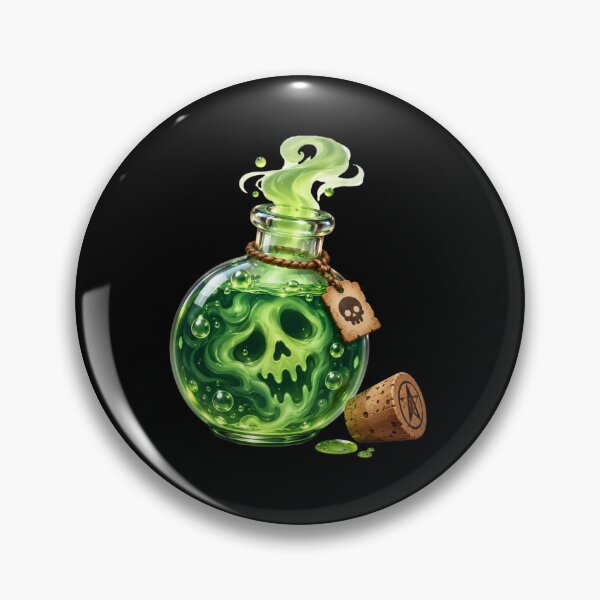 Item preview, Cute Skull Potion Magic designed and sold by litleelseart.