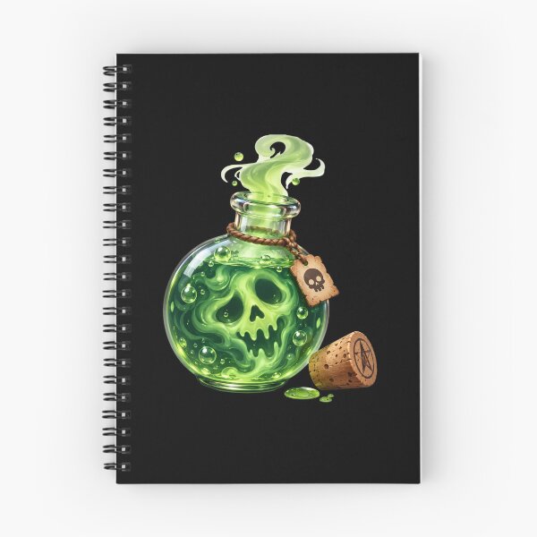 Item preview, Cute Skull Potion Magic designed and sold by litleelseart.