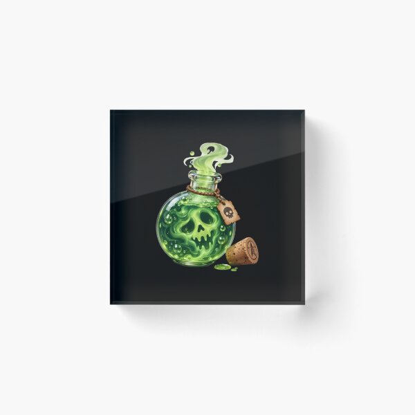 Item preview, Cute Skull Potion Magic designed and sold by litleelseart.