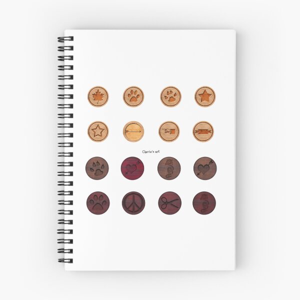 Item preview, Wood Carved Rounds Sticker Magnet Sheet By Cherie designed and sold by DekorStyle.