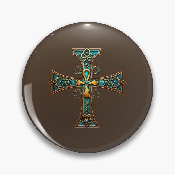 Item preview, Intricate Egyptian Cross Symbol Design for African Spirituality designed and sold by 'VARI'.