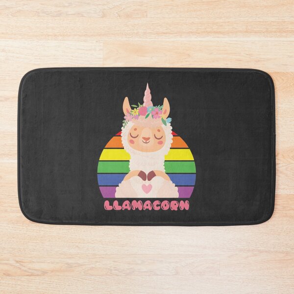 Item preview, Cute Llamacorn Illustration with Rainbow Horn and Whimsical Style designed and sold by SimoStore.