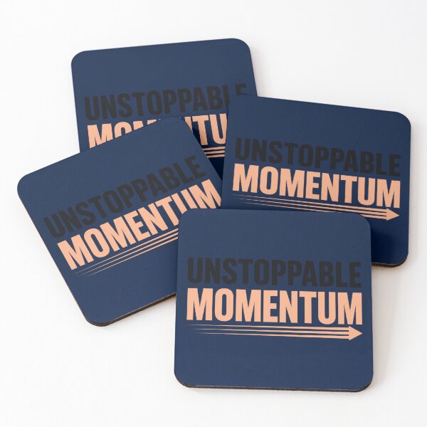 Item preview, Unstoppable Momentum Bold Motivational Typography Design designed and sold by Lespribos .