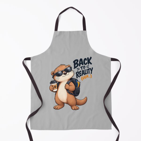 Item preview, Funny Otter Meme Collection - Back To Reality Otter Meme Cartoon -Relatable Adult Humor designed and sold by MiraLumeStudio.