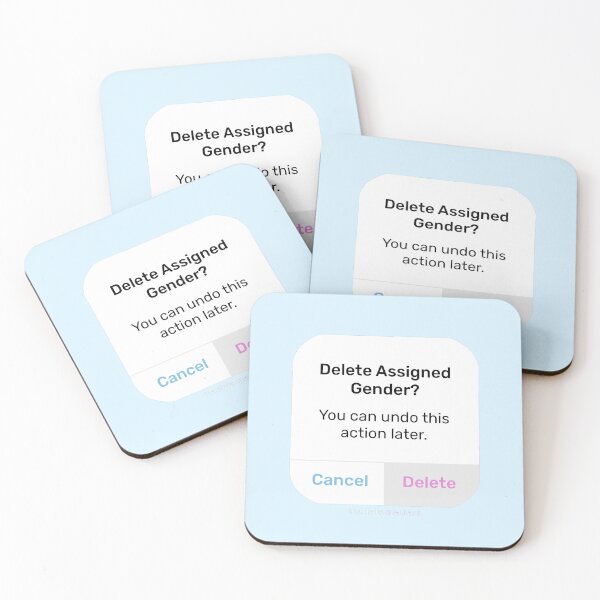 Item preview, delete assigned gender trans designed and sold by DeltaQuadrant.