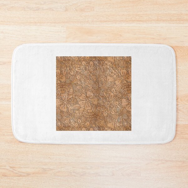 Item preview, Wood Carvings Floral Pattern Rustic designed and sold by DekorStyle.