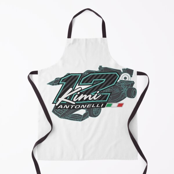 Item preview, Kimi Antonelli 12 Formula Racing Driver Italian Flag designed and sold by PhotoArtMC.