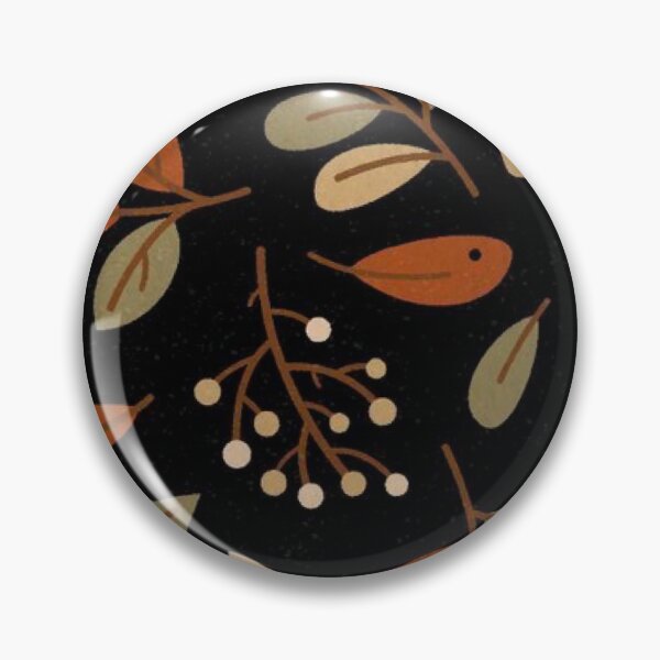 Item preview, Dark Neutral Autumn Foliage and Berries Pattern — Boho Fall Botanical Leaves designed and sold by LYAN-STORE.