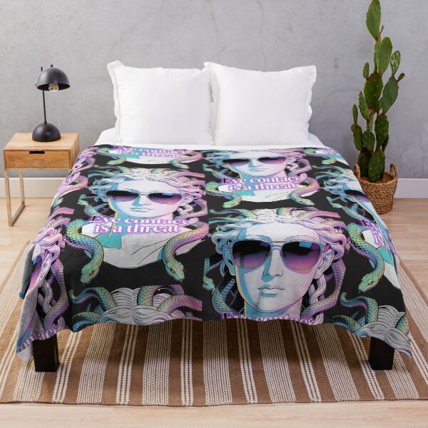 Item preview, Medusa Eye Contact Is A Threat Sunglasses designed and sold by GodsMonsterss.