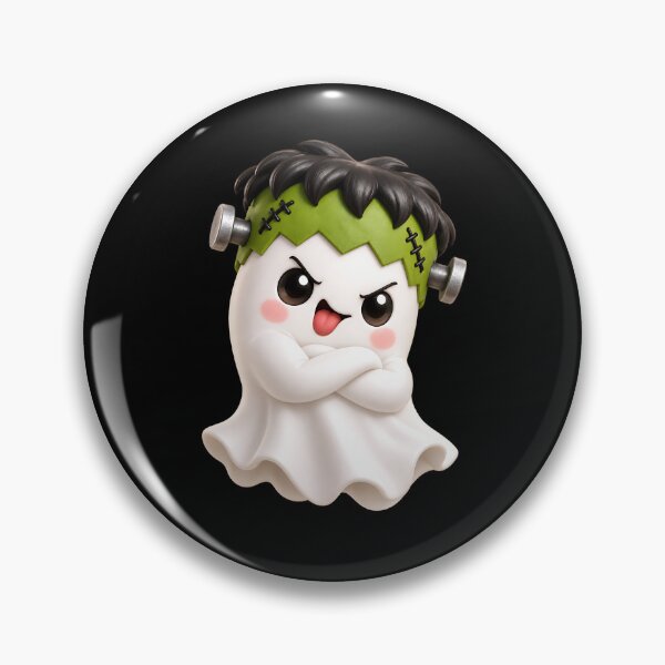 Item preview, Angry Frankenstein Ghost designed and sold by litleelseart.
