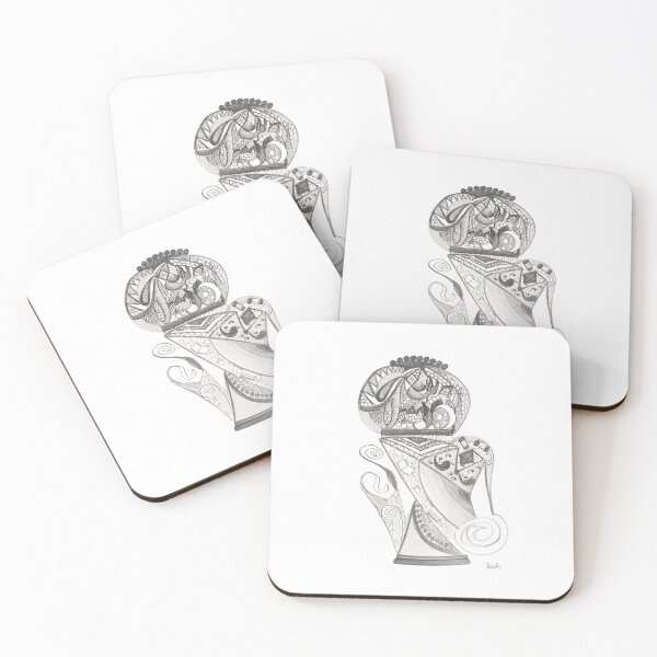 Item preview, Imaginary Geometry — Hand-Drawn Pencil Art designed and sold by Liberarteprint.