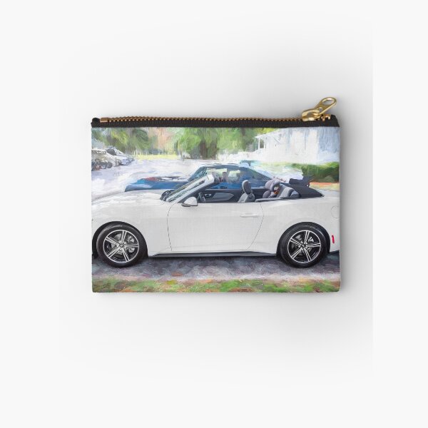 Item preview, 2024  Ford Mustang Convertible Side Profile Automotive Print designed and sold by RichFrancoCars.