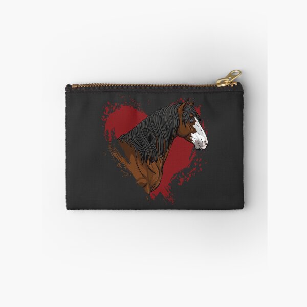 Item preview, The head of the Abaco Barb horse and a red heart designed and sold by Cheval-de-coeur.