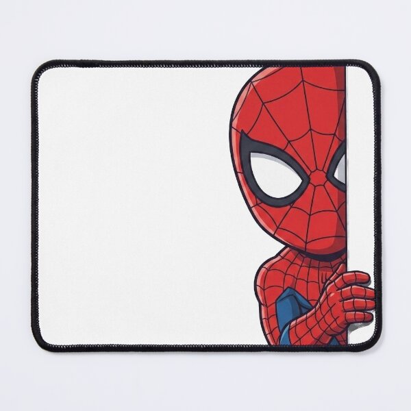Item preview, Peeking Superhero Chibi Web Hero Cute Wall Peek Design designed and sold by MAXIZPRINT.