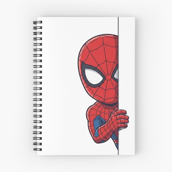 Item preview, Peeking Superhero Chibi Web Hero Cute Wall Peek Design designed and sold by MAXIZPRINT.