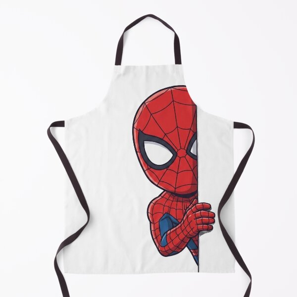 Item preview, Peeking Superhero Chibi Web Hero Cute Wall Peek Design designed and sold by MAXIZPRINT.