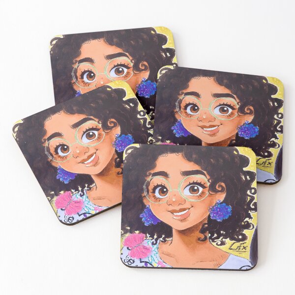 Item preview, Mirabel Madrigal Encanto Disney Character Fan designed and sold by ellyantilaJew.