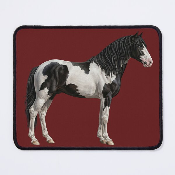 Item preview, A realistic illustration of the Barb Abaco horse designed and sold by Cheval-de-coeur.