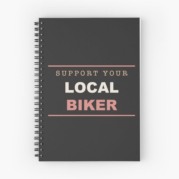 Item preview, Support Your Local Biker - Motorcycle designed and sold by RetroThreadWorks.