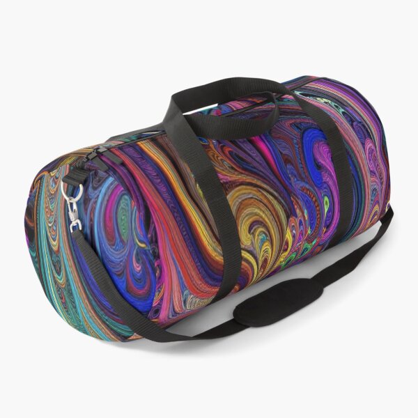 Item preview, Vibrant Fractal Fantasy Art inspired by Julie Bell with glowing energy and mystical color power designed and sold by FotoworldEdel.
