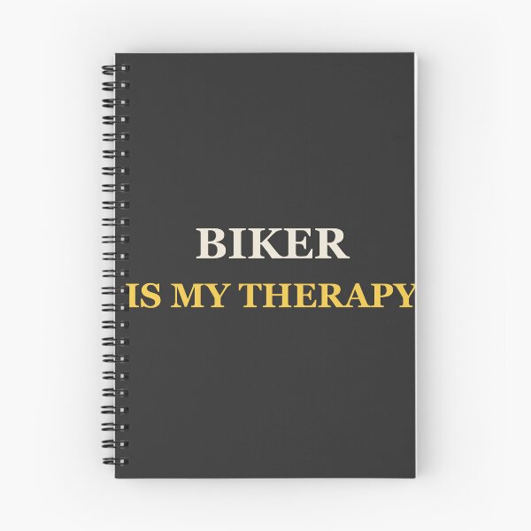 Item preview, Biker Is My Therapy - Motorcycle designed and sold by RetroThreadWorks.