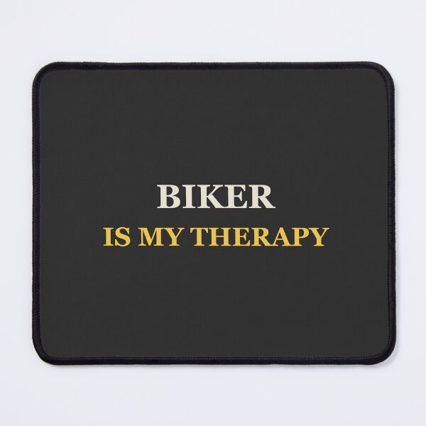 Item preview, Biker Is My Therapy - Motorcycle designed and sold by RetroThreadWorks.