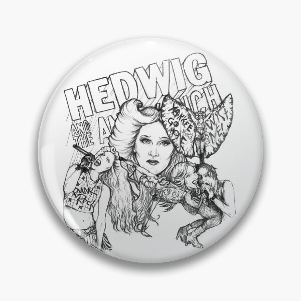 Item preview, hedwig and the angry inch Inch Pencil Collage Art designed and sold by gabriellle.