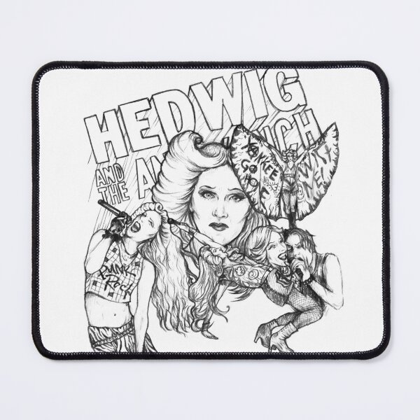 Item preview, hedwig and the angry inch Inch Pencil Collage Art designed and sold by gabriellle.