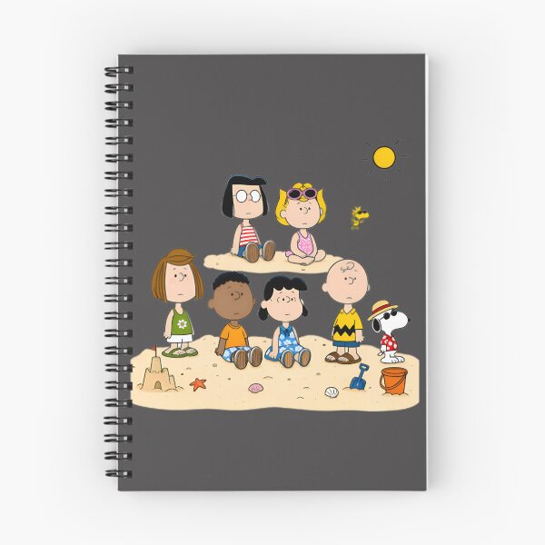 Item preview, Snoopy and Peanuts Characters Enjoying a Fun Beach Day Design designed and sold by Trendy Tee.