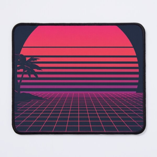 Item preview, Retro Sunset Vaporwave Ocean Waves Synthwave Design designed and sold by Moonwood Atelier .