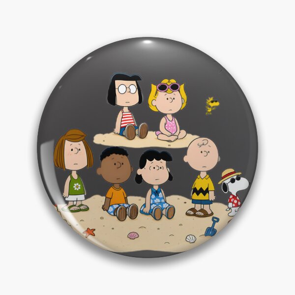 Item preview, Snoopy and Peanuts Characters Enjoying a Fun Beach Day Design designed and sold by Trendy Tee.