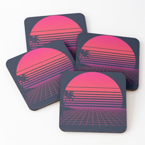 Item preview, Retro Sunset Vaporwave Ocean Waves Synthwave Design designed and sold by Moonwood Atelier .