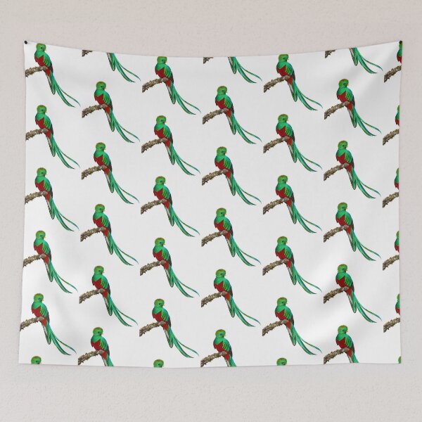 Item preview, Resplendent Quetzal – Vivid Cloud Forest Portrait designed and sold by Helt-enkelt.