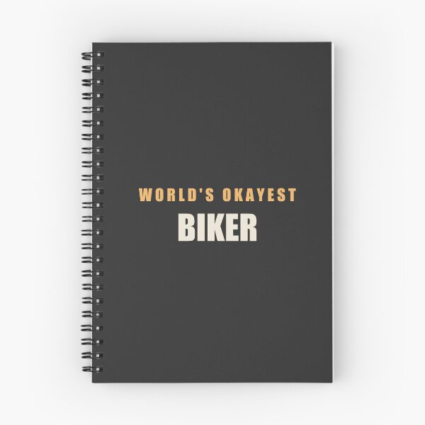 Item preview, World's Okayest Biker - Motorcycle designed and sold by RetroThreadWorks.