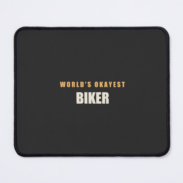 Item preview, World's Okayest Biker - Motorcycle designed and sold by RetroThreadWorks.