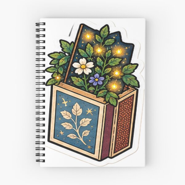 Item preview, Grow in the Dark Vintage Botanical Matchbox Aesthetic designed and sold by denybz.