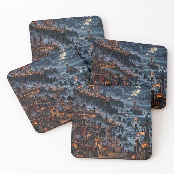 Item preview, Halloween Carnival Beyond the Cliffs designed and sold by HarryCW.