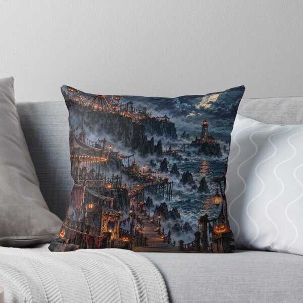 Item preview, Halloween Carnival Beyond the Cliffs designed and sold by HarryCW.