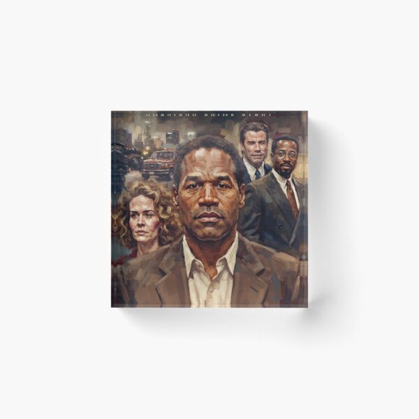 Item preview, The People v. O.J. Simpson Fine Art Tribute designed and sold by Art's Diner.