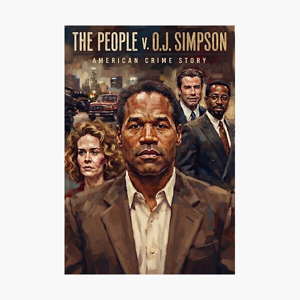 Item preview, The People v. O.J. Simpson Fine Art Tribute designed and sold by Art's Diner.