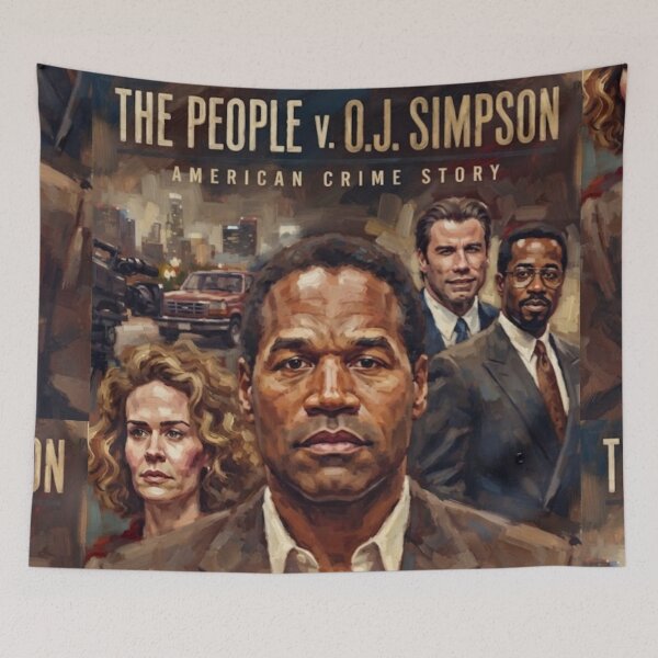 Item preview, The People v. O.J. Simpson Fine Art Tribute designed and sold by Art's Diner.