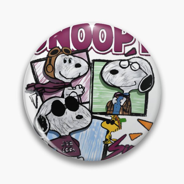Item preview, Retro Snoopy Joe Cool and Flying Ace Vintage Cartoon Design designed and sold by Trendy Tee.