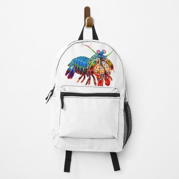 Item preview, Peacock Mantis Shrimp – Vivid Reef Portrait designed and sold by Helt-enkelt.