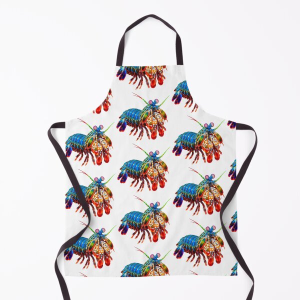 Item preview, Peacock Mantis Shrimp – Vivid Reef Portrait designed and sold by Helt-enkelt.