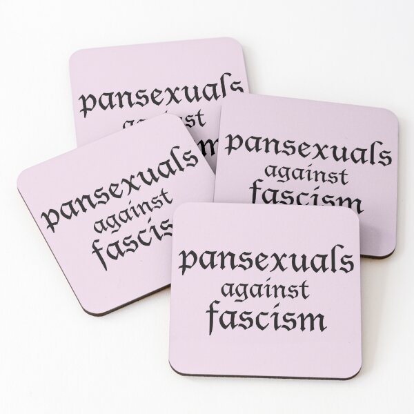 Item preview, pansexuals against fascism designed and sold by DeltaQuadrant.