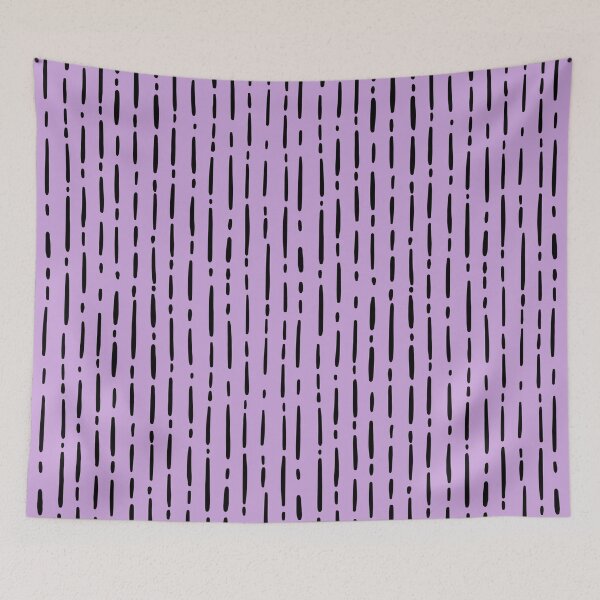 Item preview, Irregular Lines & Dashes on Light Purple  designed and sold by KSimpson838.