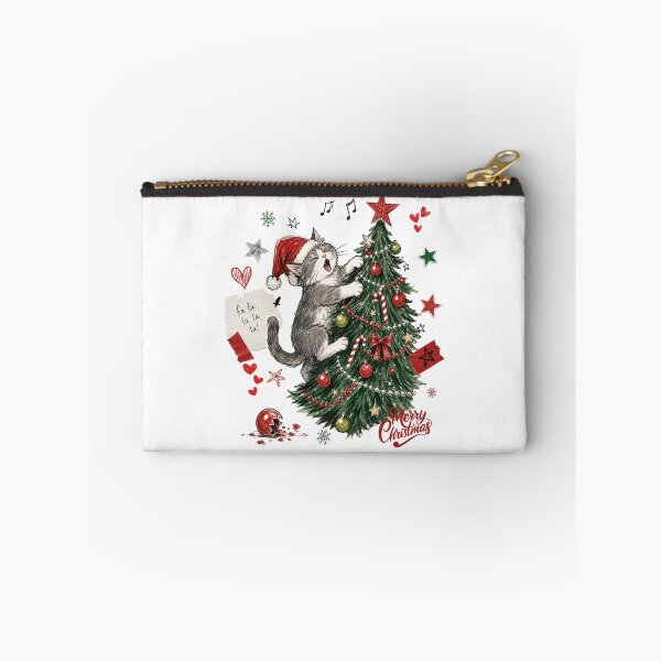 Item preview, Cat Christmas Tree Chaos Funny Holiday Cat Lover designed and sold by Design Vibras.