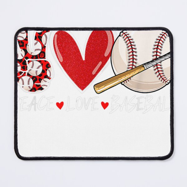 Item preview, Baseball Mom Leopard Print Peace Love Baseball Mother's Day  designed and sold by Copelneon.