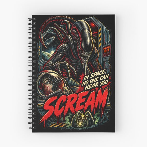 Item preview, In Space No One Can Hear You Scream designed and sold by Gabriela Mihai.