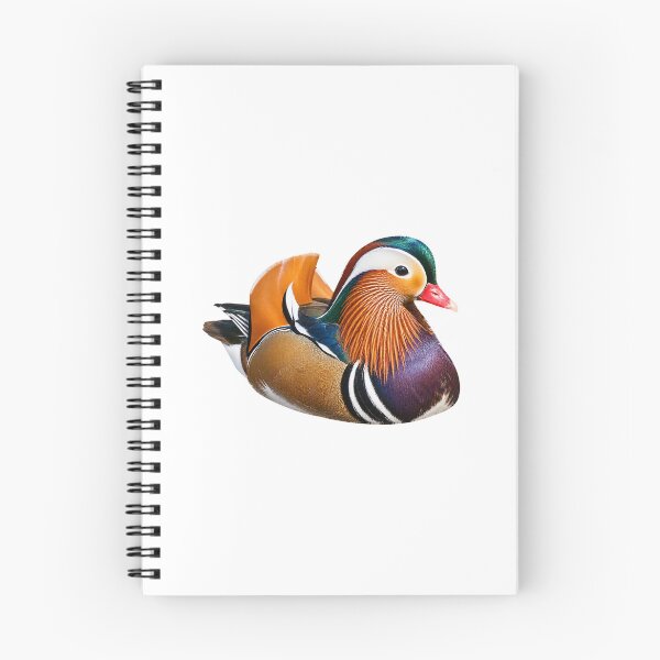 Item preview, Mandarin Duck – Vivid Colorful Waterfowl Portrait designed and sold by Helt-enkelt.